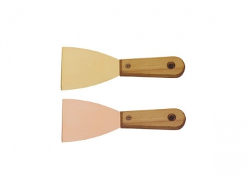 204E Non Sparking Putty Knife with Wooden Handle