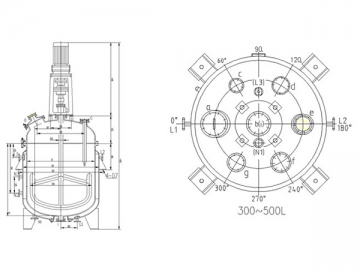 Open-type Glass Lined Reactor