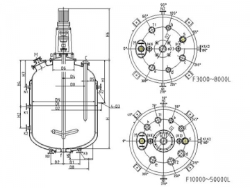 Close-type Glass Lined Reactor