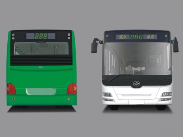 Rear Engine Transit Bus