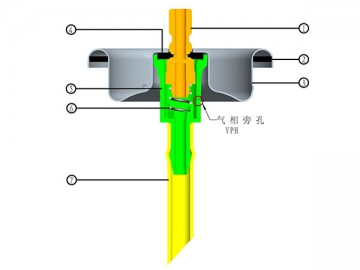 Aerosol Valve for Foam Cleaner Spray