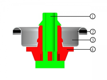 Aerosol Valve for Gun Type PU Foam Sealant