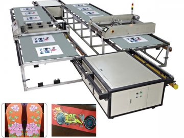 SPT Automatic Flatbed Screen Printer