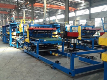 EPS and Rockwool Sandwich Panel Machine