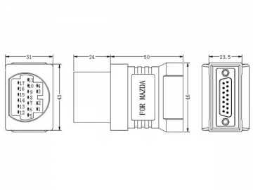 Mazda 17-Pin Adapter