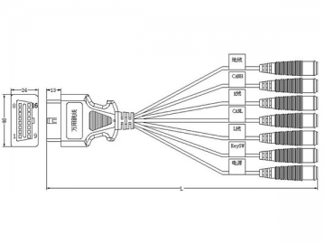 7-Pin Universal Jumper Cable