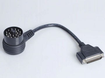 BMW 20-Pin Cable (90-degree Bend)