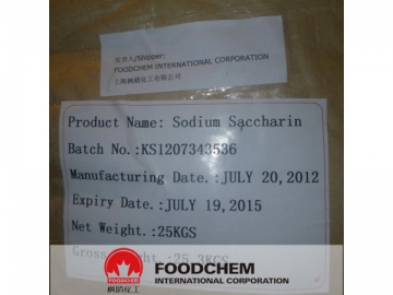 Sodium Saccharin