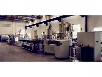 TPV,PVC automobile sealing strip extrusion line