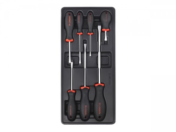 7 pcs Slotted Screwdriver Set