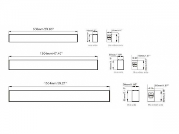 SL8050 LED Linear Light in Continuous Run