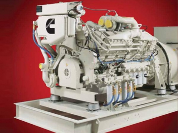 40—800kW Cummins Marine Generator